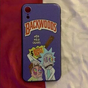 Custom Backwoods Rick and Morty IPhone XR Case